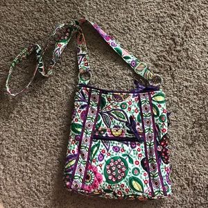 Vera Bradley Cross Body Tote Bag