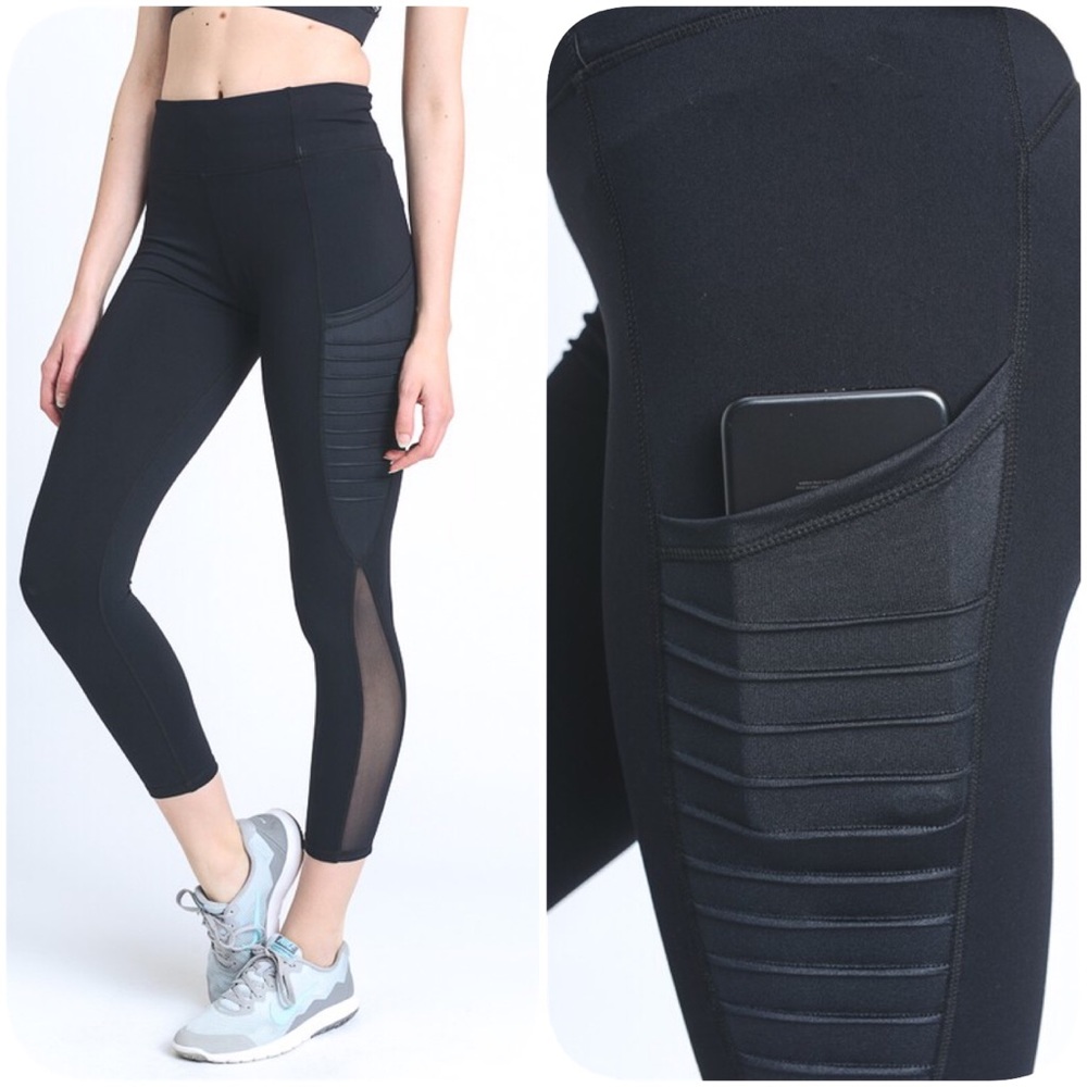 🆕 Black workout leggings with pocket