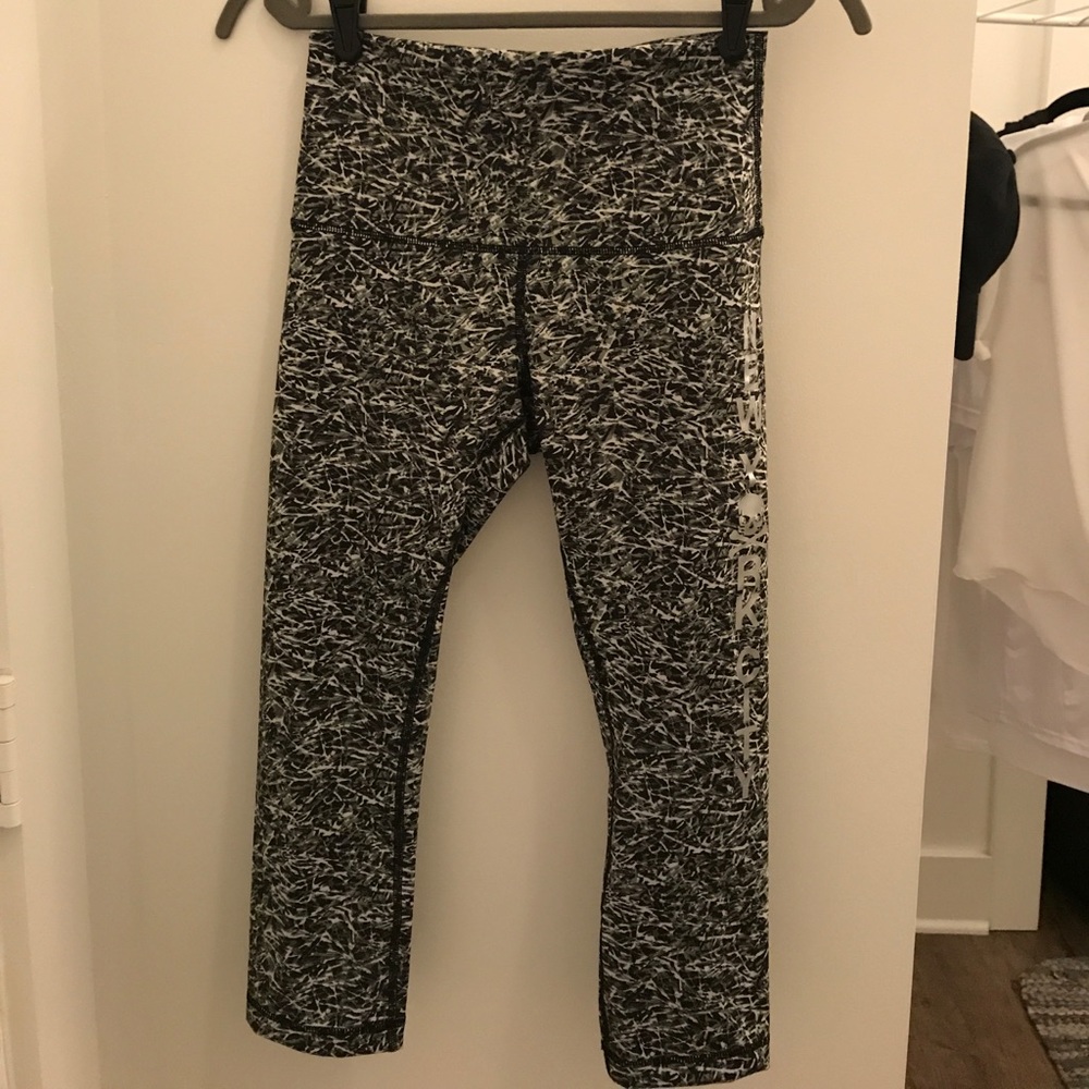 Unique SoulCycle Lululemon leggings