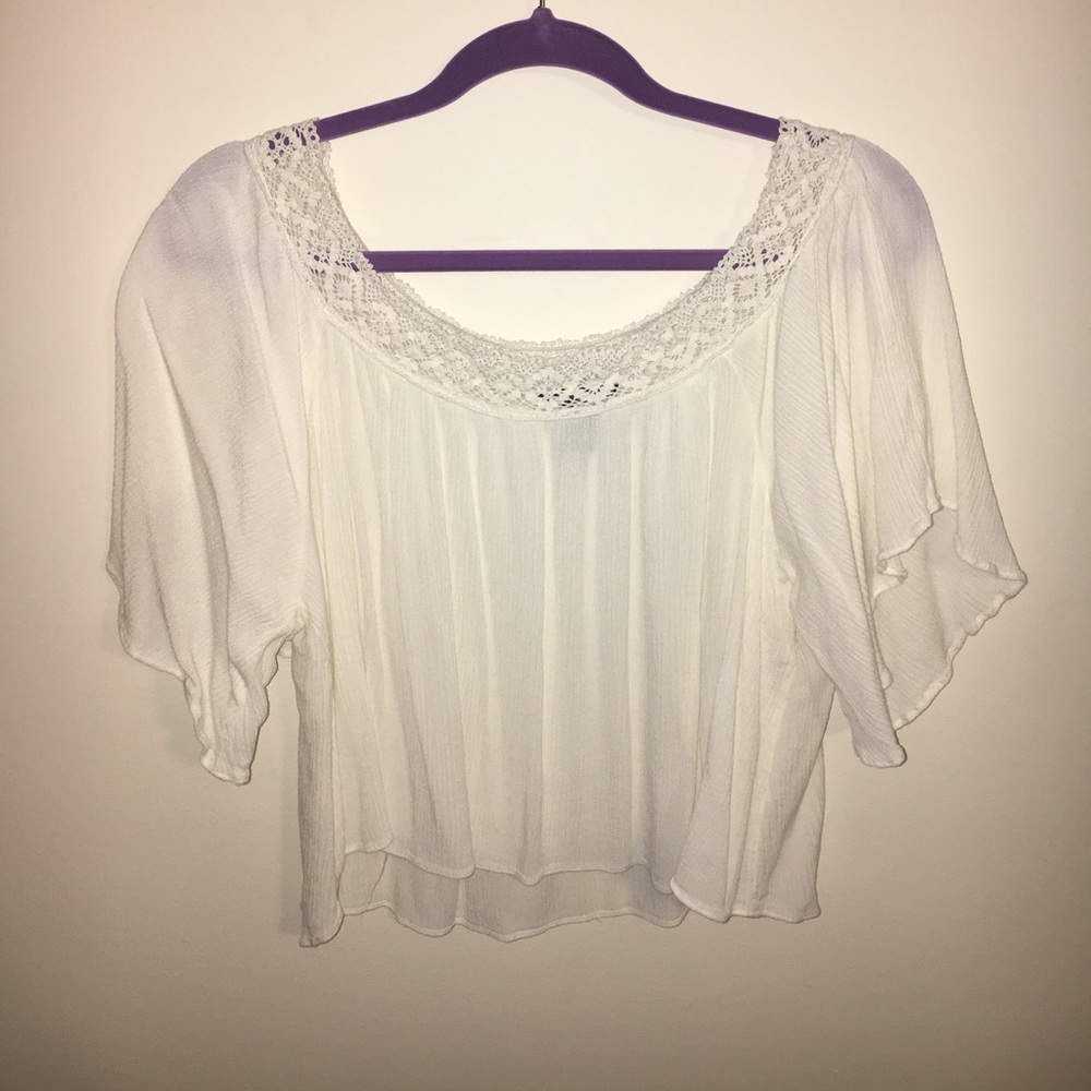 Flowy crop top