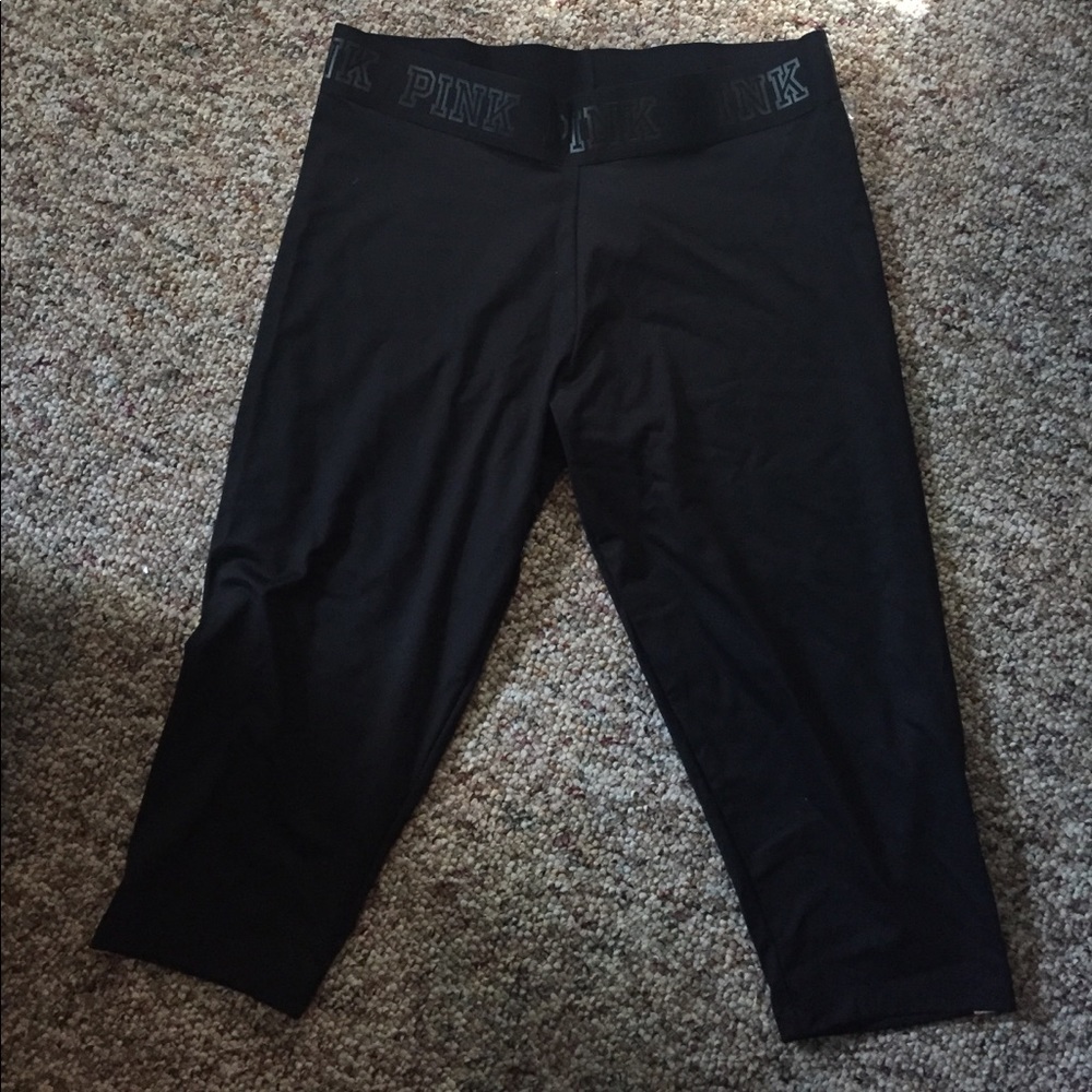 Pink Ultimate Cropped Leggings