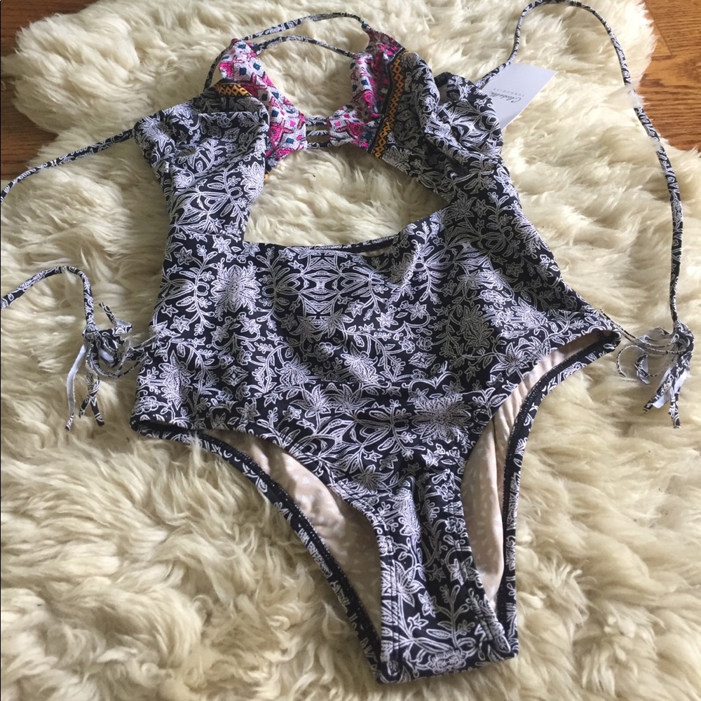 Cleobella Turquoise One Piece - M - NWT