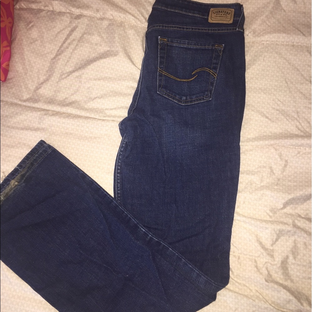 Levi Strauss Signature Mid Rise Boot Cut Jeans