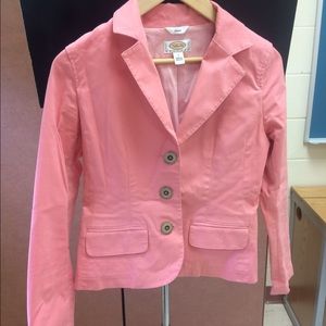 Talbots petite pink blazer