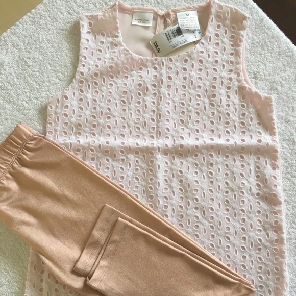 NEW Kardashian Kids girls 2pc set sz 5T - Picture 2 of 3