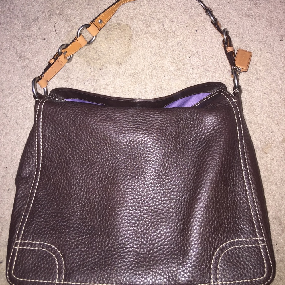 Authentic Coach leather bag
