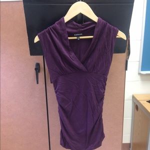 Express purple sweater
