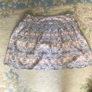 Thigh length skirt
