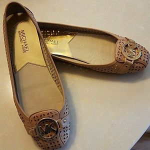 Michael Kors ballerina flats...  worn 4 times.
