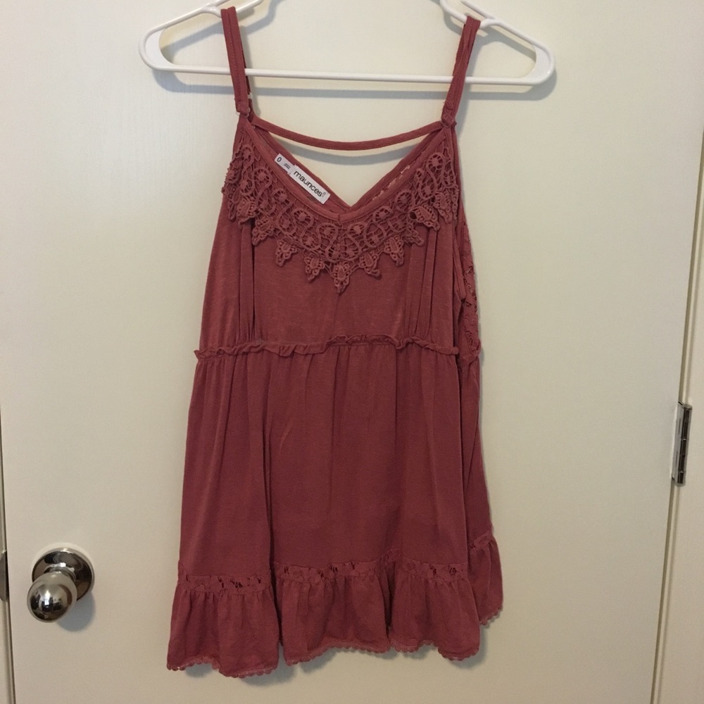 Blush pink tank