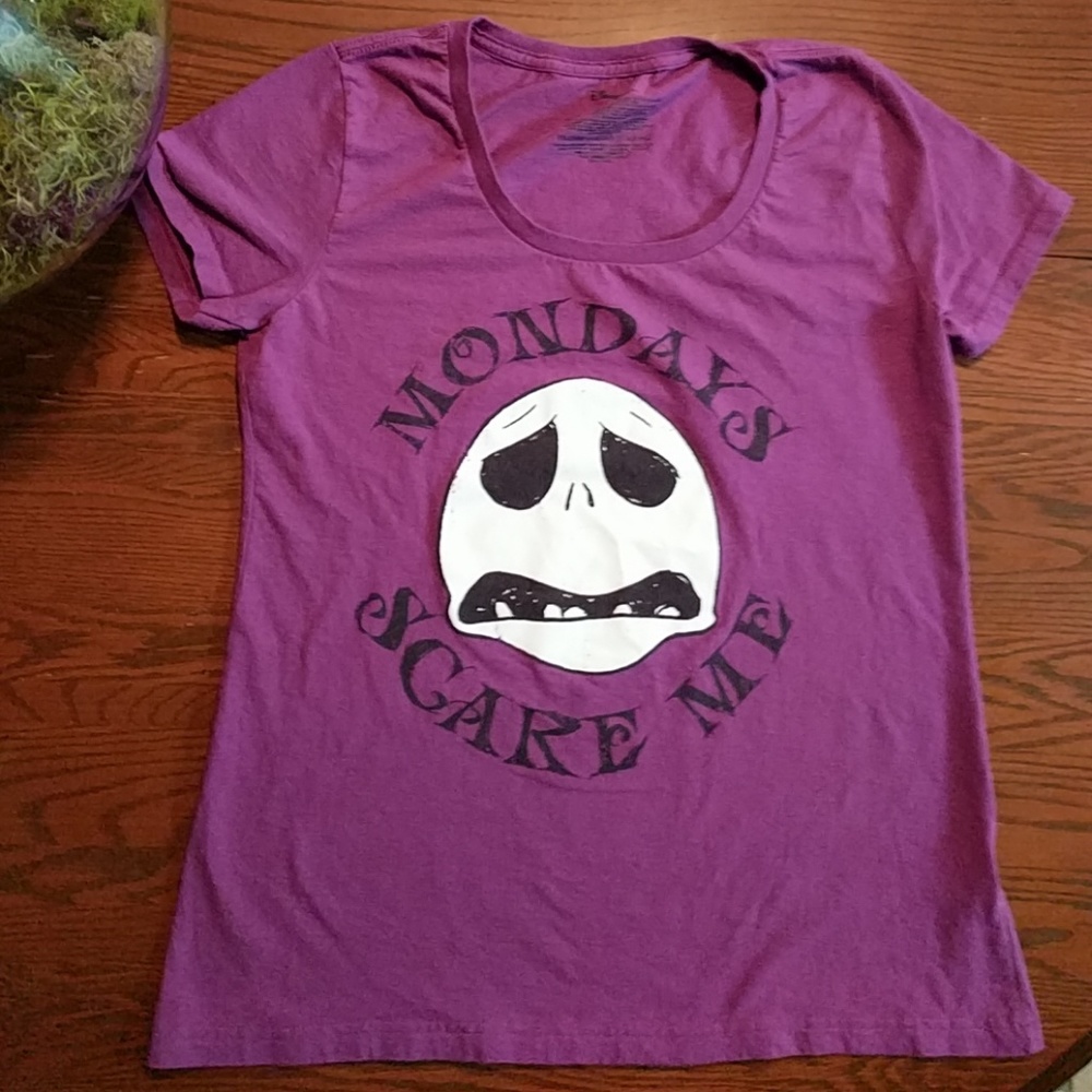 SOLD Disney Jack Mondays TShirt Purple