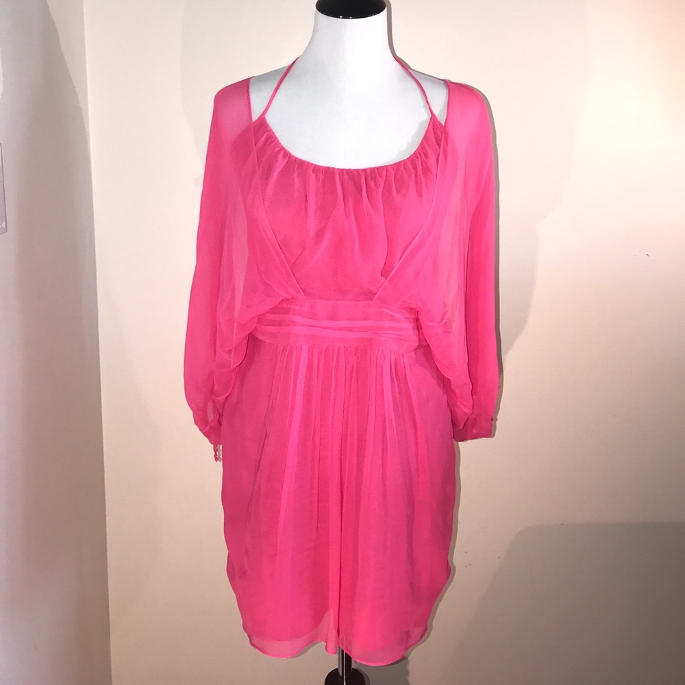 Original Milly of New York Pink halter Dress