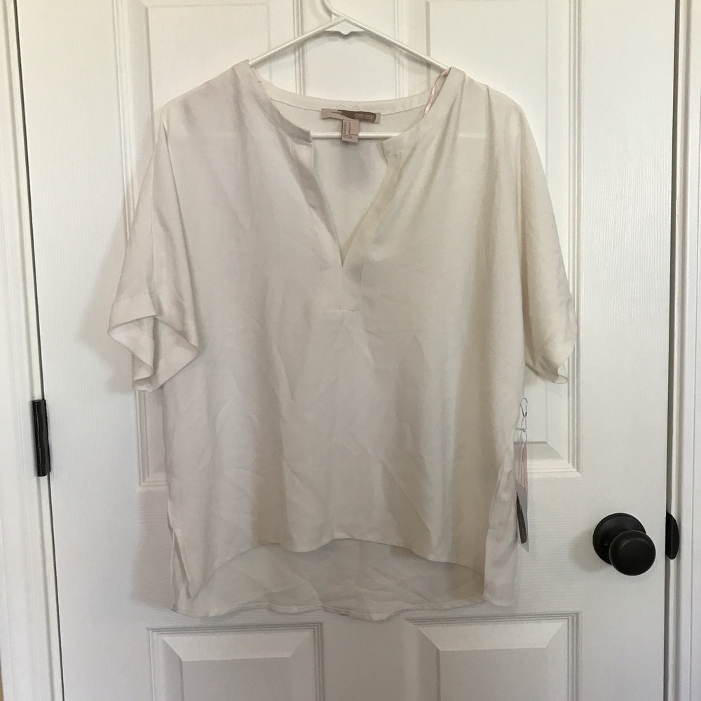 Cream top by Forever 21 -Medium