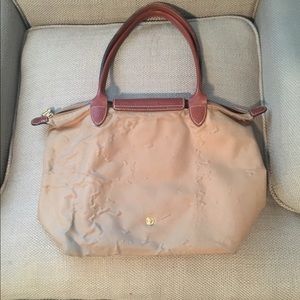 Authentic Tan/khaki Longchamp purse size small