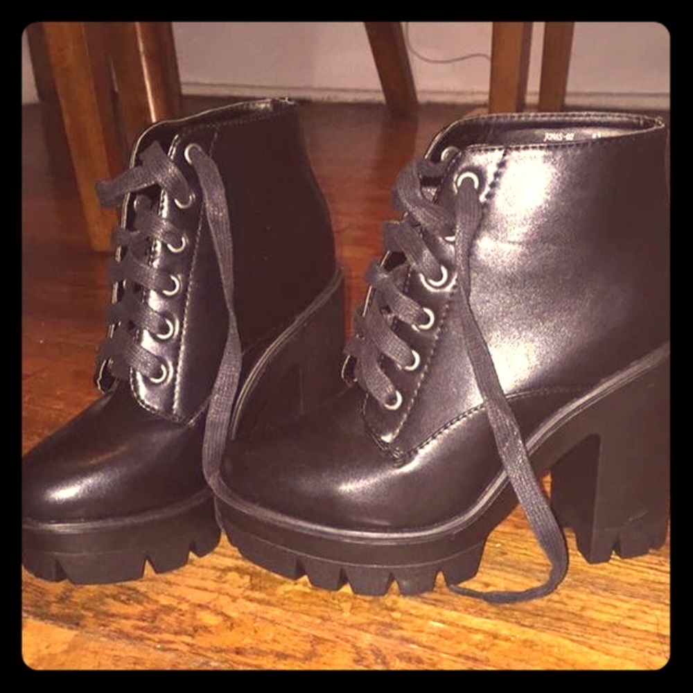 Chunky boots