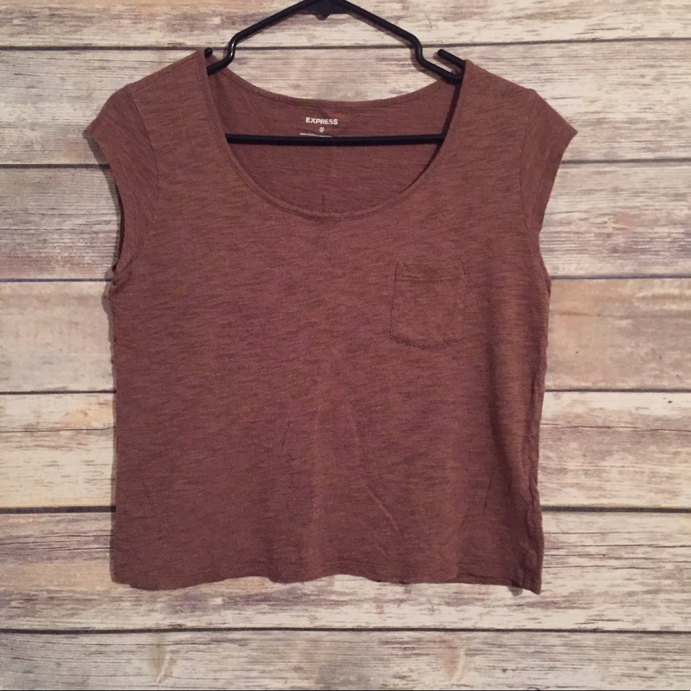 Express Flowy Crop Top