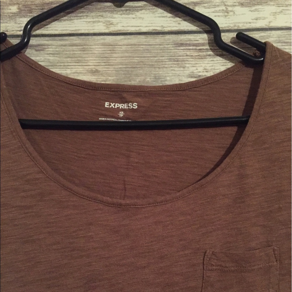 Express Flowy Crop Top - Picture 2 of 2