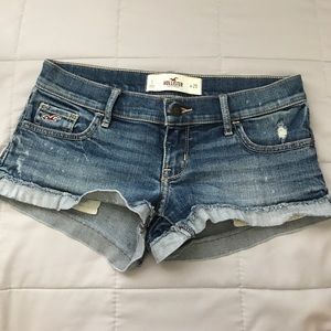 Hollister Denim Shorts Size 1