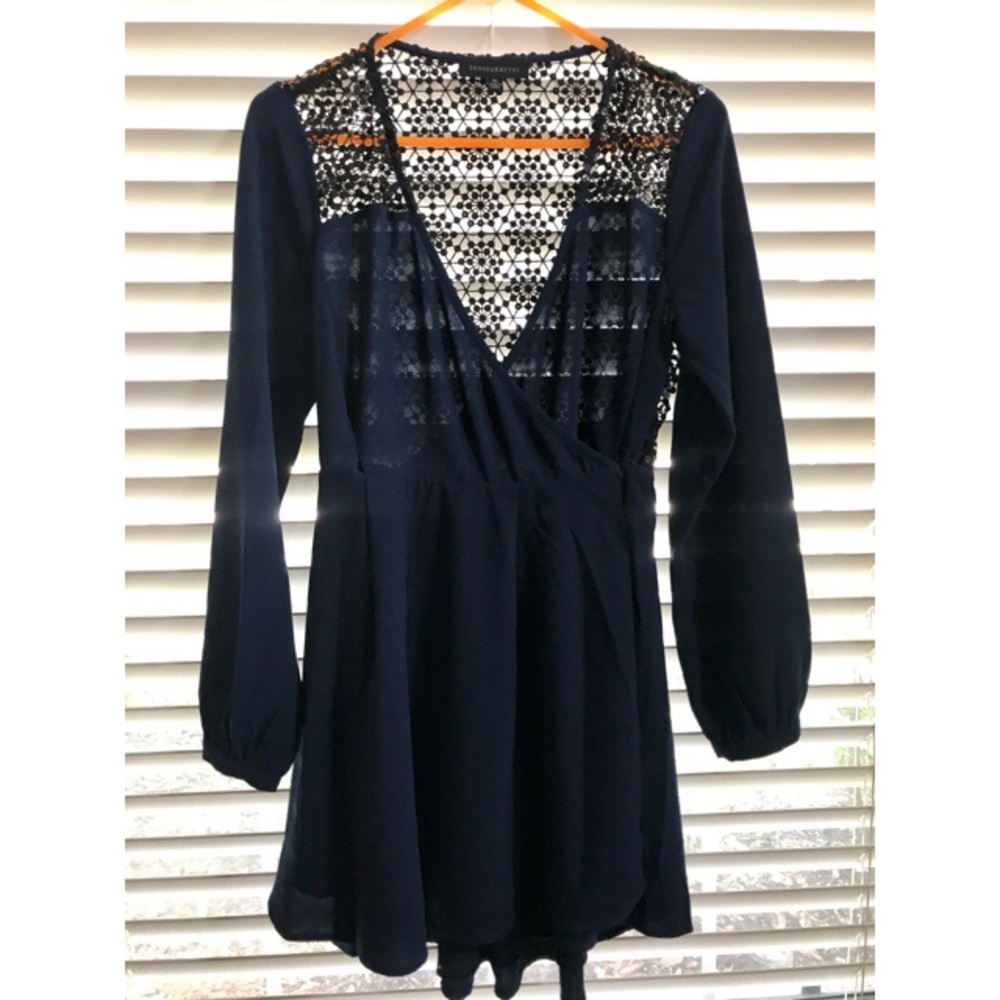 Dance & Marvel Sequined Navy Dress