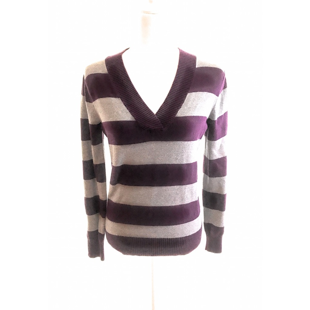 ❗️sale❗️purple stripe long sleeves