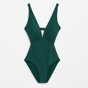 Zara one piece bathing suit