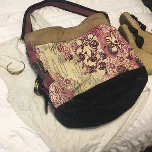 Lucky Brand Printed Bag with Adjustable Strap