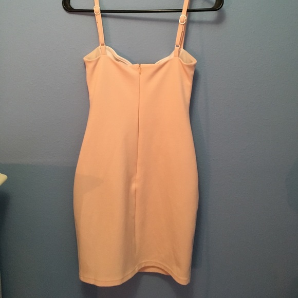 Nookie Bonita Dress in Nude & White - Picture 4 of 4