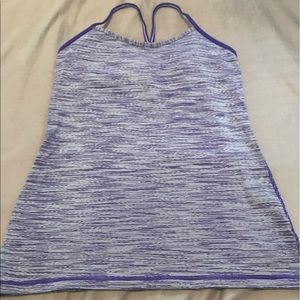 Lululemon size 10 top with built in bra