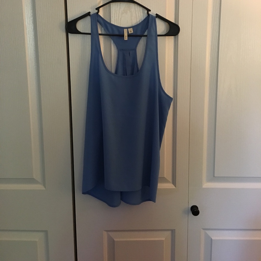 Light Blue Frenchi Tank Top