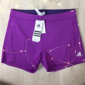 NWT adidas compression shorts