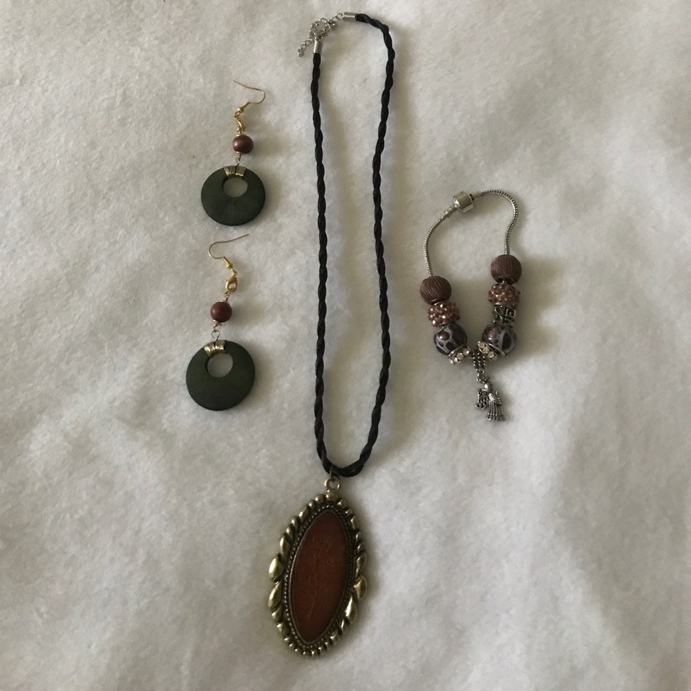 3 piece jewelry set