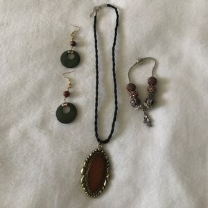 3 piece jewelry set