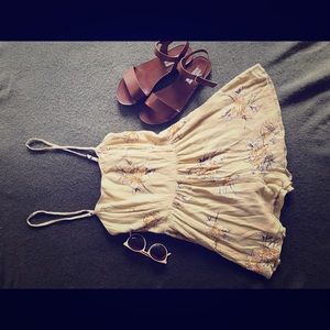 Yellow Romper- Urban Outfitters