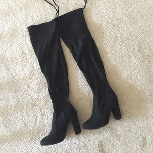 Thigh high boots
