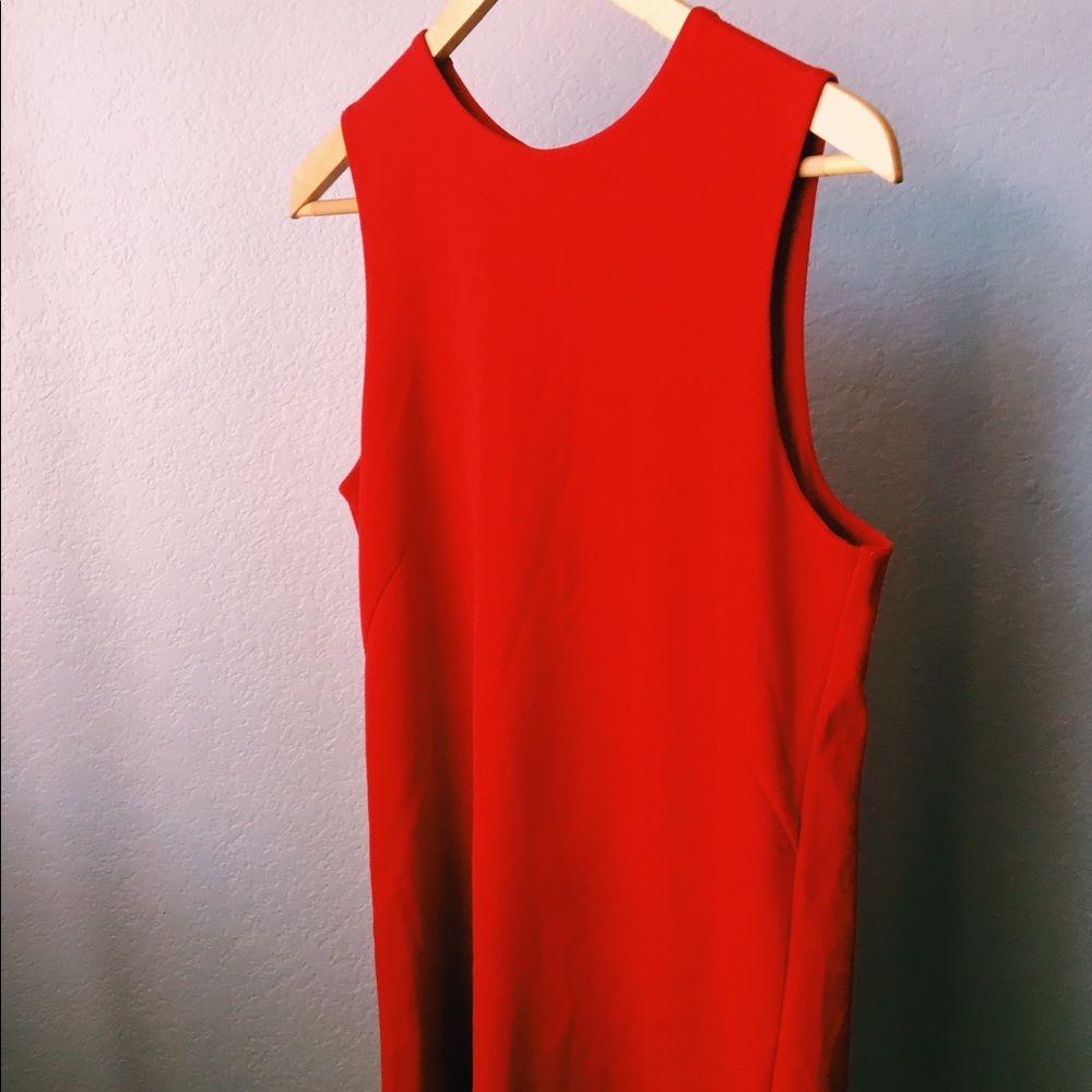Red 60's Style Dress! Perfect for Holiday Party!