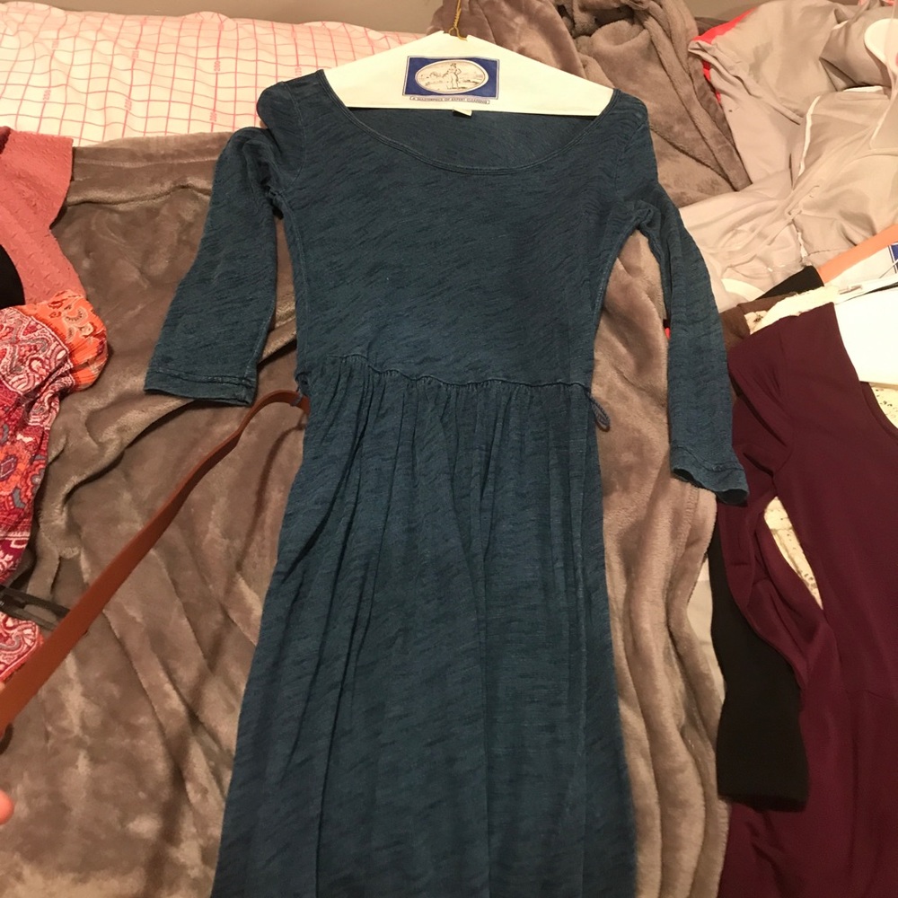 Blue dress