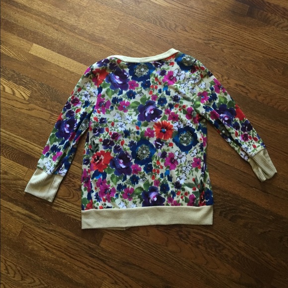 Nordstrom Floral Cardigan - Picture 3 of 3