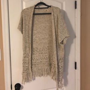 ⭐️NWOT Hollister Short Sleeve Sweater Cardigan