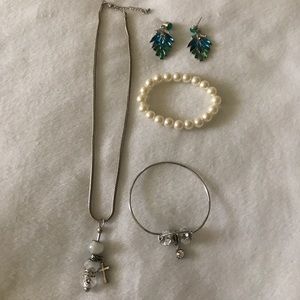4 piece jewelry set