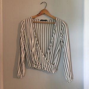 striped brandy top