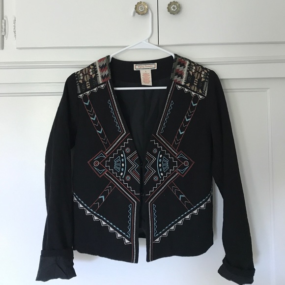 Aztec Print Blazer - Picture 1 of 3