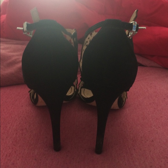 Klub Nico black lace heels - Picture 3 of 6