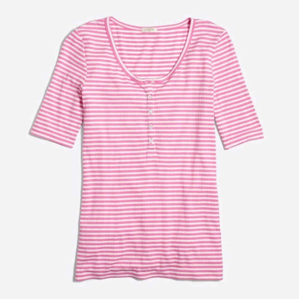 JCREW striped Henley top!