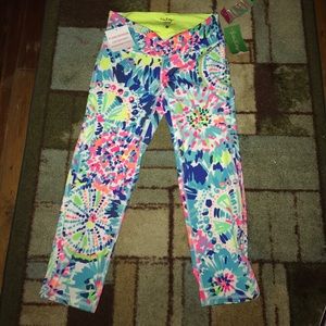 S Lilly Pulitzer yoga pants