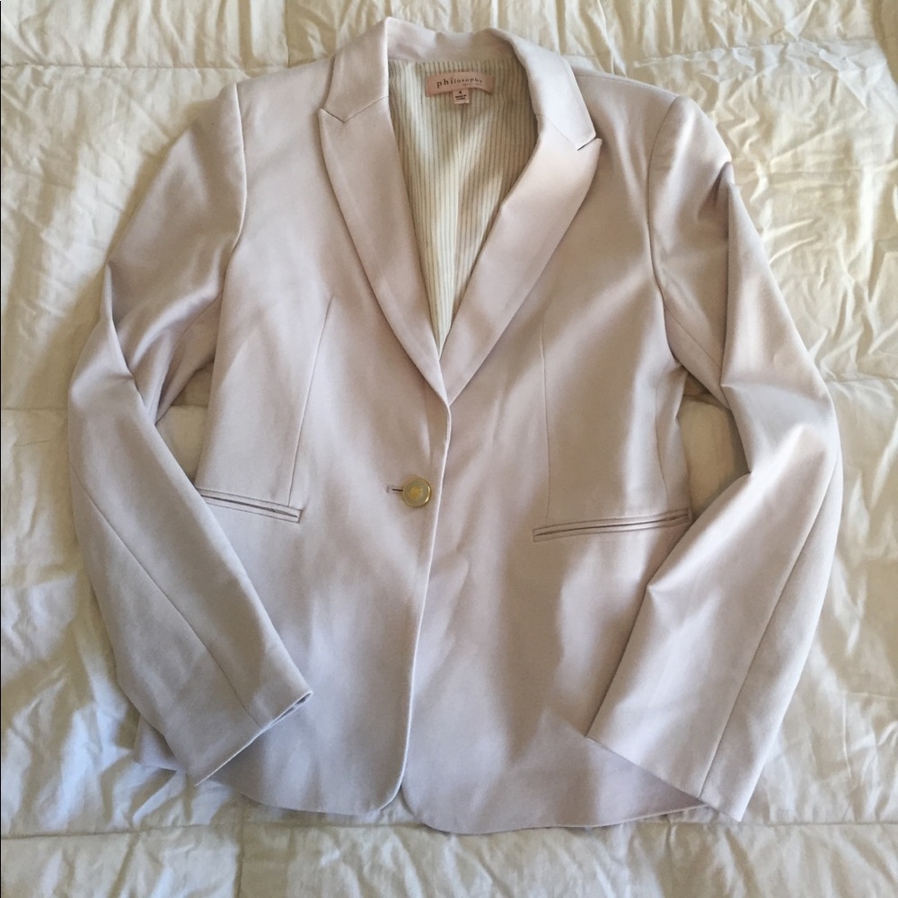 Philosophy Small Nude Blazer, never worn.