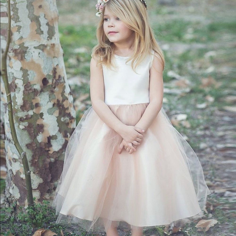 Ivory/Champagne Dress (Flower Girl)