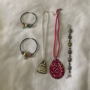 4 piece jewelry set