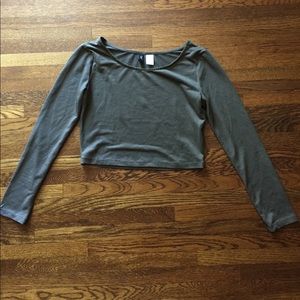 Long Sleeve Crop Top
