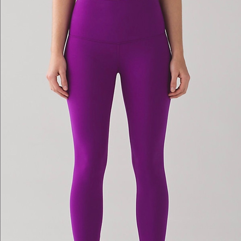 Lululemon wunder under leggings, high rise!