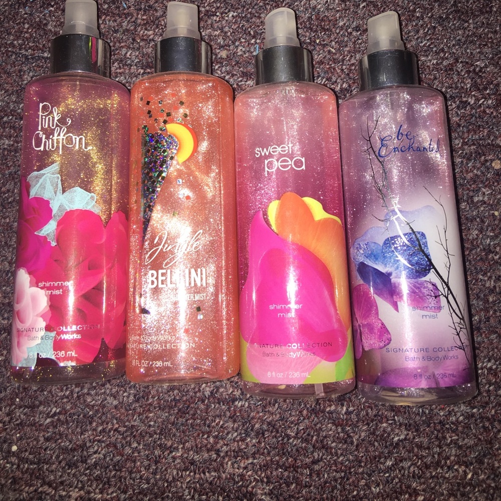 Bath & Body Works Shimmer Mists